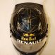 YEONGAM-GUN, SOUTH KOREA - OCTOBER 16:  The specially designed drivers helmet of Sebastian Vettel of Germany and Red Bull Racing is seen featuring a twin star motif to celebrate his back to back F1 Drivers World Championships following the Korean Formula One Grand Prix at the Korea International Circuit on October 16, 2011 in Yeongam-gun, South Korea.  (Photo by Mark Thompson/Getty Images)