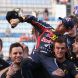 YEONGAM-GUN, SOUTH KOREA - OCTOBER 16:  Sebastian Vettel of Germany and Red Bull Racing celebrates with team mates as they win the Constructors title following his victory in the Korean Formula One Grand Prix at the Korea International Circuit on October 16, 2011 in Yeongam-gun, South Korea.  (Photo by Clive Mason/Getty Images)