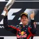 YEONGAM-GUN, SOUTH KOREA - OCTOBER 16:  Sebastian Vettel of Germany and Red Bull Racing celebrates on the podium after winning the Korean Formula One Grand Prix at the Korea International Circuit on October 16, 2011 in Yeongam-gun, South Korea.  (Photo by Clive Rose/Getty Images)