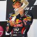 YEONGAM-GUN, SOUTH KOREA - OCTOBER 16:  Sebastian Vettel of Germany and Red Bull Racing celebrates on the podium after winning the Korean Formula One Grand Prix at the Korea International Circuit on October 16, 2011 in Yeongam-gun, South Korea.  (Photo by Clive Mason/Getty Images)