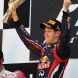 YEONGAM-GUN, SOUTH KOREA - OCTOBER 16:  Sebastian Vettel of Germany and Red Bull Racing celebrates on the podium after winning the Korean Formula One Grand Prix at the Korea International Circuit on October 16, 2011 in Yeongam-gun, South Korea.  (Photo by Clive Mason/Getty Images)