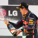 YEONGAM-GUN, SOUTH KOREA - OCTOBER 16:  Sebastian Vettel of Germany and Red Bull Racing celebrates on the podium after winning the Korean Formula One Grand Prix at the Korea International Circuit on October 16, 2011 in Yeongam-gun, South Korea.  (Photo by Mark Thompson/Getty Images)