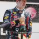 YEONGAM-GUN, SOUTH KOREA - OCTOBER 16:  Sebastian Vettel of Germany and Red Bull Racing celebrates on the podium after winning the Korean Formula One Grand Prix at the Korea International Circuit on October 16, 2011 in Yeongam-gun, South Korea.  (Photo by Mark Thompson/Getty Images)
