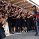 YEONGAM-GUN, SOUTH KOREA - OCTOBER 16:  Sebastian Vettel of Germany and Red Bull Racing celebrates with team mates as they win the Constructors title following his victory in the Korean Formula One Grand Prix at the Korea International Circuit on October 16, 2011 in Yeongam-gun, South Korea.  (Photo by Clive Rose/Getty Images)