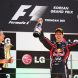 YEONGAM-GUN, SOUTH KOREA - OCTOBER 16:  Sebastian Vettel (R) of Germany and Red Bull Racing celebrates with Team Principal Christian Horner (L) following his victory in the Korean Formula One Grand Prix at the Korea International Circuit on October 16, 2011 in Yeongam-gun, South Korea.  (Photo by Mark Thompson/Getty Images)