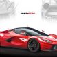 LaFerrari XX sketch design by Daniele Pelligra