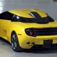 Lamborghini 5-95 Zagato with pearl yellow paint