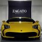 Lamborghini 5-95 Zagato with pearl yellow paint