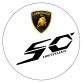 Lamborghini 50th anniversary logo