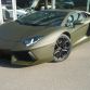 Lamborghini Aventador Army Green