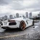 Lamborghini Aventador on Rose Gold PUR Wheels