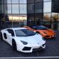 Lamborghini Aventador and Gallardo at Sant\'agata Plant