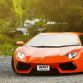 Lamborghini Aventador with ADV.1 wheels