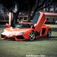 Lamborghini Aventador with ADV.1 Wheels meet an Elephant