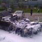 Lamborghini Gallardo fire in Oslo