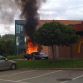 Lamborghini Gallardo fire in Oslo