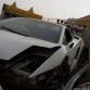 Lamborghini LP570-4 Superleggera crashed in Riyadh