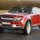 Land Rover Defender Concept 100 in Red