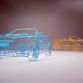 Land Rover Evoque Cabrio wireframe model 5