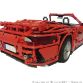 Lego Porsche 911 Turbo Cabriolet with working PDK