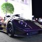 Lewis Hamilton drives his one-off Pagani Zonda 760 LH in Monaco