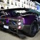 Lewis Hamilton drives his one-off Pagani Zonda 760 LH in Monaco