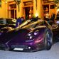 Lewis Hamilton drives his one-off Pagani Zonda 760 LH in Monaco