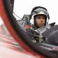 Lewis Hamilton with the RAF Red Arrows