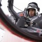 Lewis Hamilton with the RAF Red Arrows