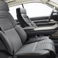 Six Lincoln Perfect Position seats adjust 30 ways to best support occupants different body types including independent thigh extensions.