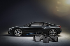 Louis Vuitton tailor-made luggage for BMW i8