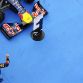 KUALA LUMPUR, MALAYSIA - APRIL 10:  Sebastian Vettel of Germany and Red Bull Racing celebrates in parc ferme after winning the Malaysian Formula One Grand Prix at the Sepang Circuit on April 10, 2011 in Kuala Lumpur, Malaysia.  (Photo by Mark Thompson/Getty Images)