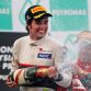 Sergio Perez (MEX), Sauber F1 Team C31 celebrates his 2nd place on the podium - Formula1 World Championship Round 02 at Sepang International Circuit, Malaysian Grand Prix, Malaysia, Saturday 24 March 2012 +++ Â© Copyright: RACE-PRESS.com +++