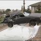 Man crashes his Toyota Corolla in a pool