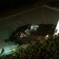 Man crashes his Toyota Corolla in a pool