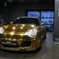 Gold Porsche 996 Turbo Cabriolet