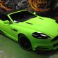 Mansory Aston Martin DB9 in Diamond Lime Green Matt Wrap by Dartz