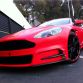 Mansory Aston Martin DBS by Dartz red satin matt foil