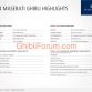 Maserati Ghibli 2014 order guide (U.S)