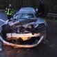 Maserati GranTurismo Dodge Viper ACR Chevrolet Corvette and McLaren MP4-12C Crashed in Autobahn