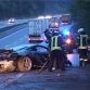 Maserati GranTurismo Dodge Viper ACR Chevrolet Corvette and McLaren MP4-12C Crashed in Autobahn