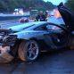 Maserati GranTurismo Dodge Viper ACR Chevrolet Corvette and McLaren MP4-12C Crashed in Autobahn
