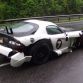 Maserati GranTurismo Dodge Viper ACR Chevrolet Corvette and McLaren MP4-12C Crashed in Autobahn