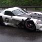 Maserati GranTurismo Dodge Viper ACR Chevrolet Corvette and McLaren MP4-12C Crashed in Autobahn
