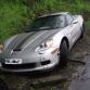 Maserati GranTurismo Dodge Viper ACR Chevrolet Corvette and McLaren MP4-12C Crashed in Autobahn