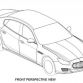 Maserati Quattroporte 2013 patent drawings