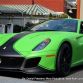 Matte Green Ferrari 599 GTO with 599XX Parts
