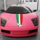 Matte Pink Lamborghini Murcielago