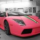 Matte Pink Lamborghini Murcielago