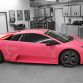 Matte Pink Lamborghini Murcielago
